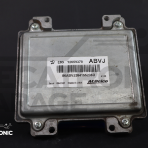 ECU Chevrolet Sonic 1.6 - etiqueta GM 12659379 ABVJ E83 ACDelco