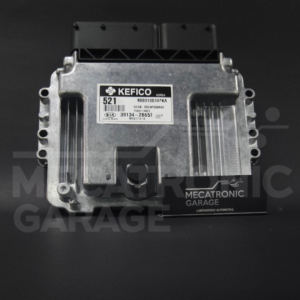 ECU Kia Rio UB 1.4 automático 2012-2016 referencia 39134-2B651 Kefico 521 vista de la etiqueta