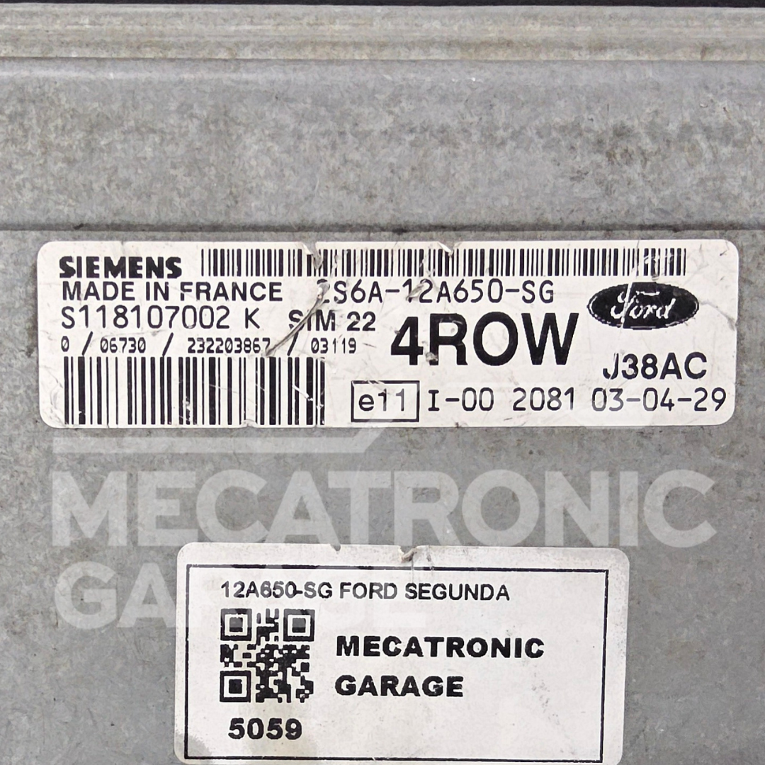 COMPUTADORA FORD FIESTA 1.4 2002-2003 - Imagen 4