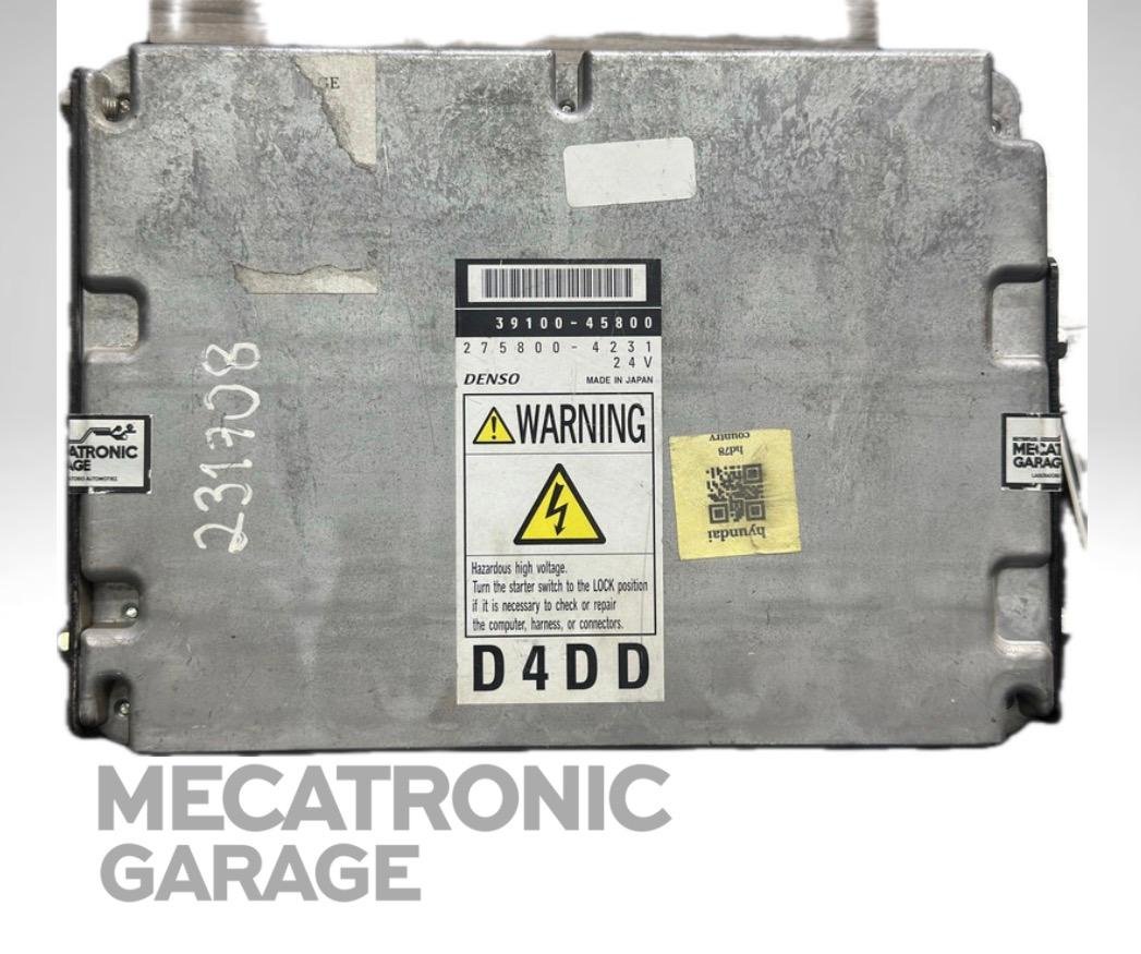 Etiqueta Denso 39100-45800 / 275800-4231 24V D4DD - Made in Japan
