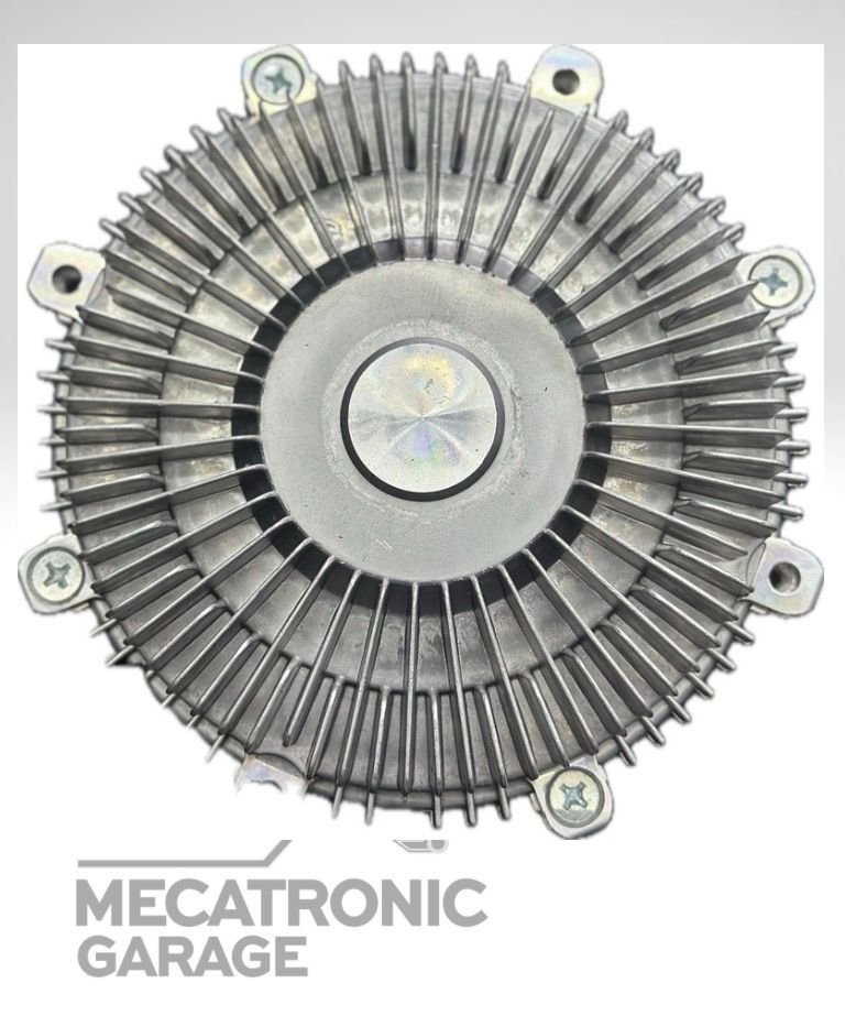 Fan clutch electrónico Ford Explorer Sport Trac - cara frontal y aletas de disipación