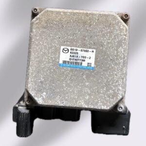 Módulo EPS de dirección asistida Mazda 6 GH referencia GS1D-67880-H, vista general con la etiqueta